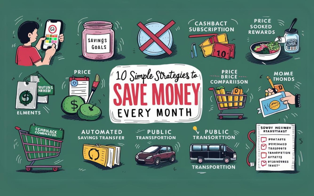 10 Simple Strategies to Save Money Every Month